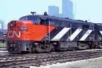 Canadian National MLW FPA4 #6773 at Spadina yard